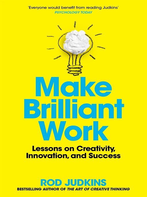 Cover image for Make Brilliant Work